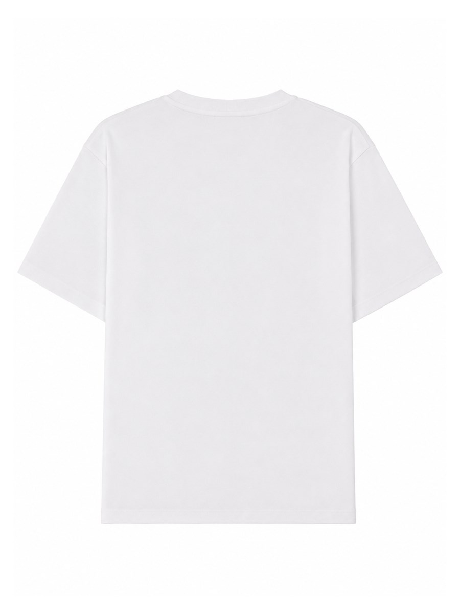 T-SHIRT MANICHE CORTE CON STAMPA