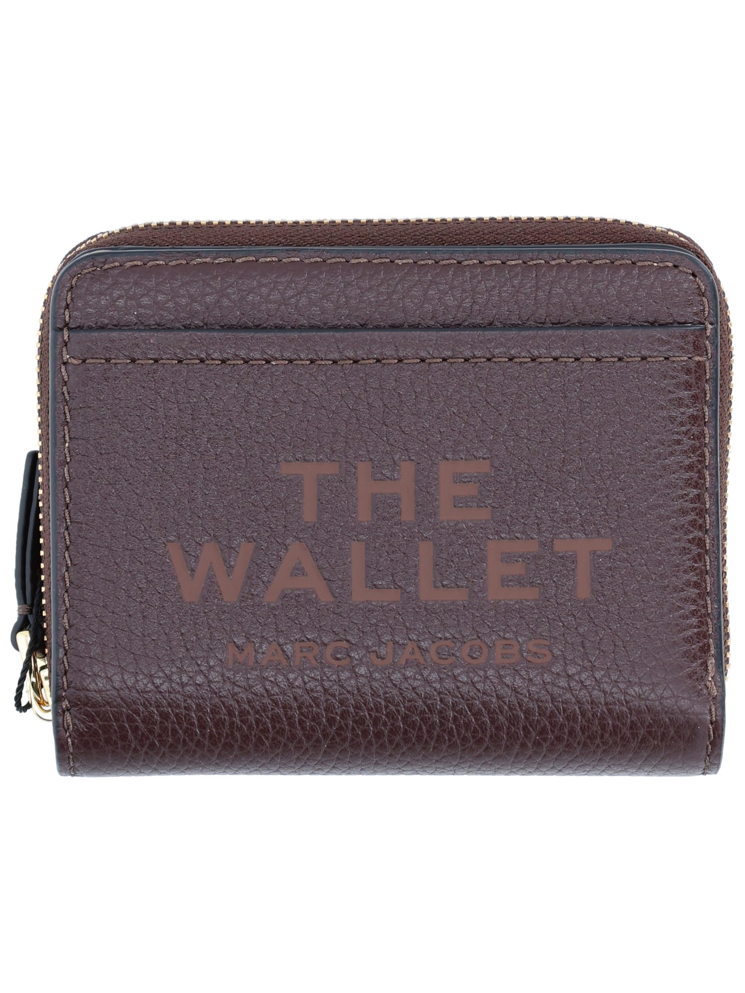 Marc Jacobs "the Compact" Mini Wallet In Brown
