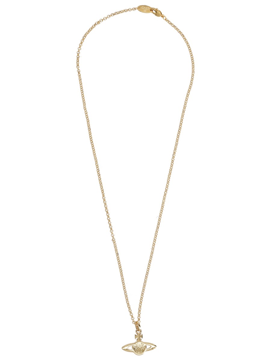 COLLANA CON CIONDOLO ORB MINI BAS RELIEF 