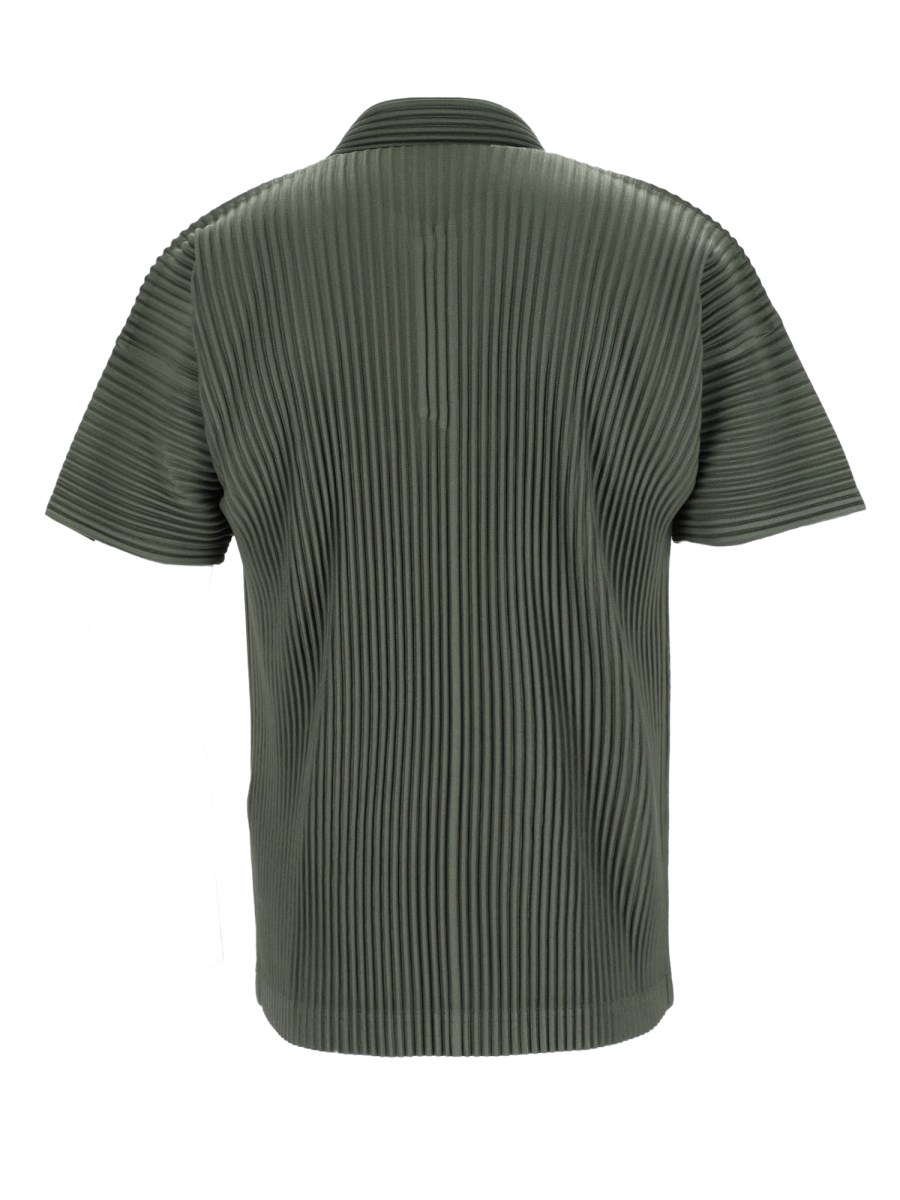 T-Shirt Con Colletto Polo