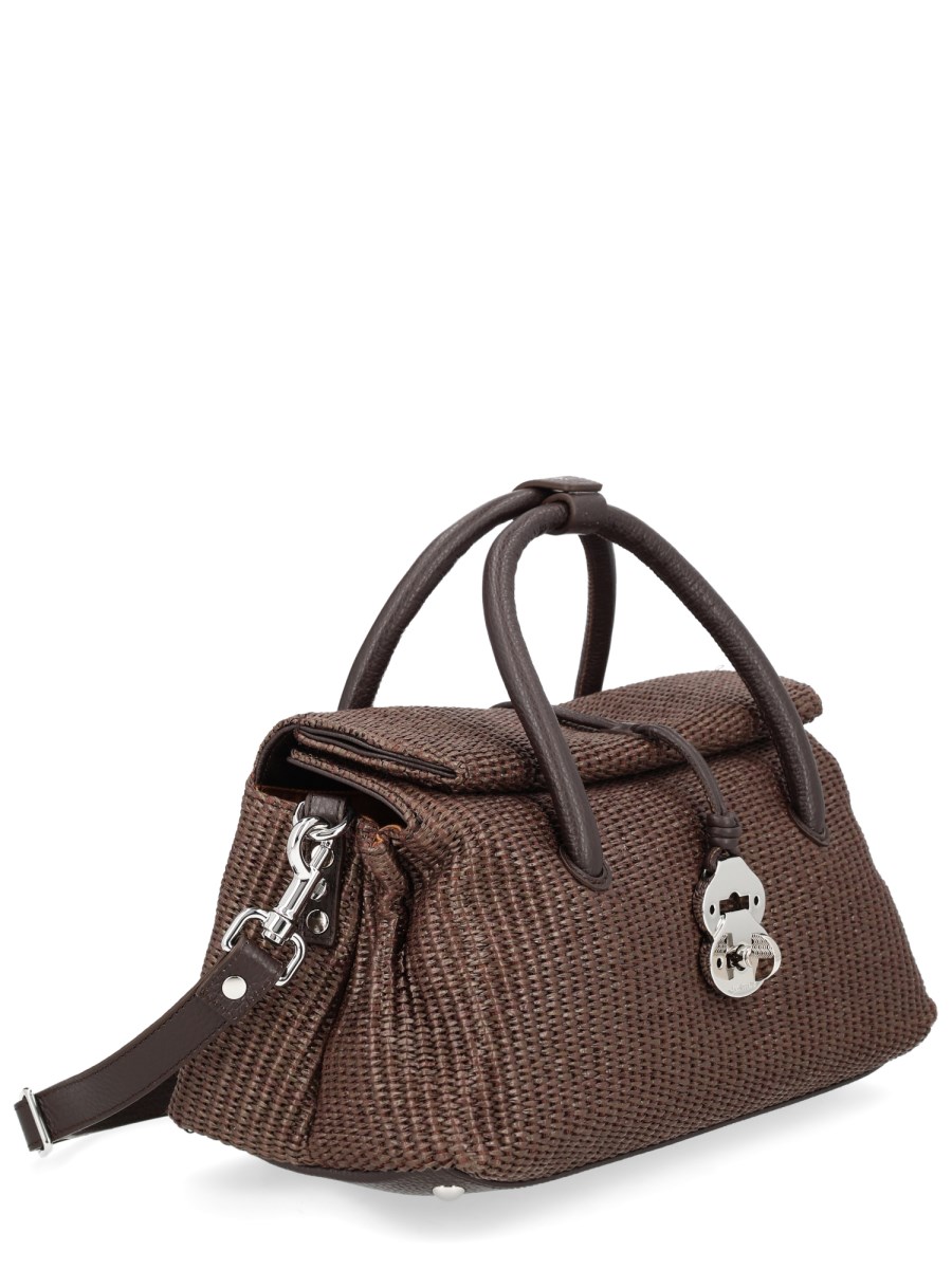 BORSA DOTTA VIMINI SMALL