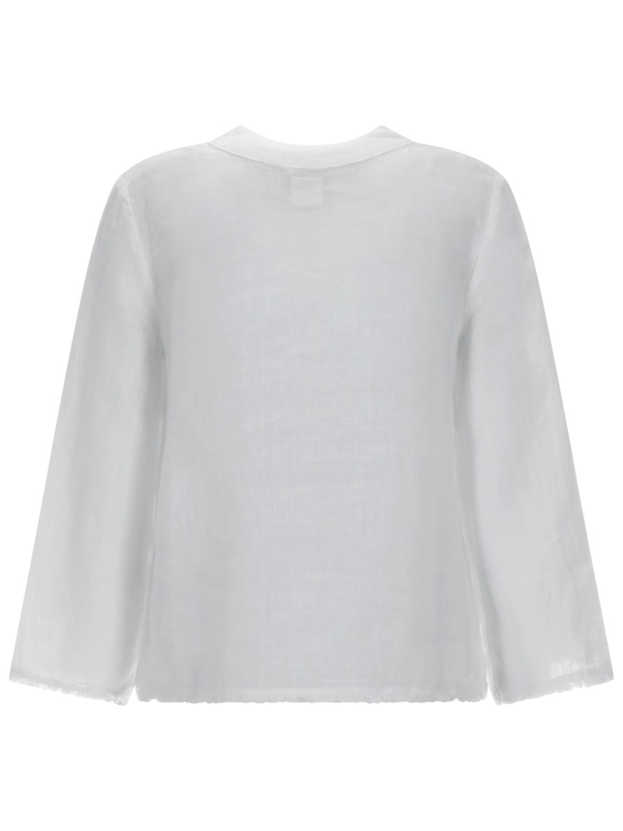 CAMICIA CON SCOLLO A V