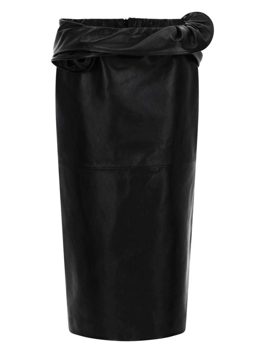 GONNA MIDI CON DETTAGLIO FLOREALE