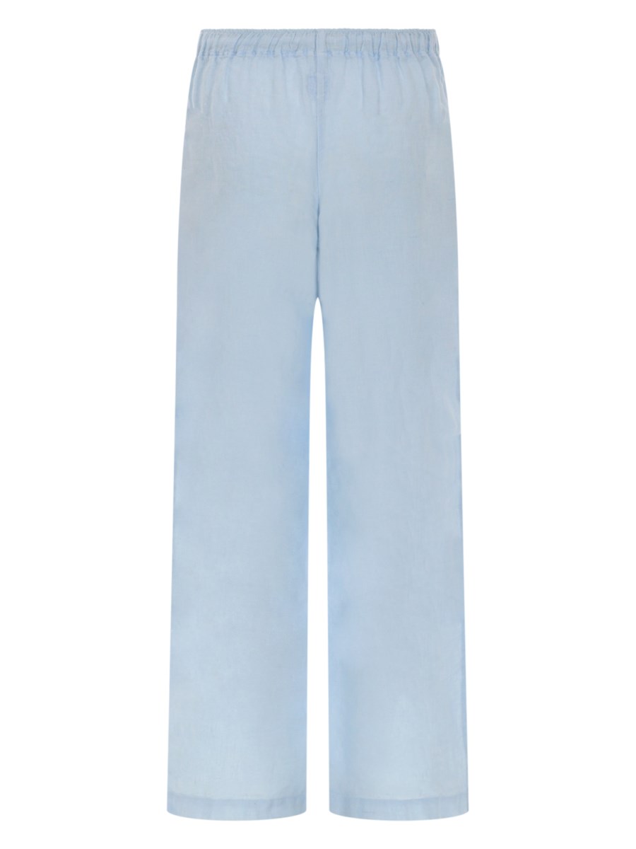 PANTALONE AMPIO IN LINO