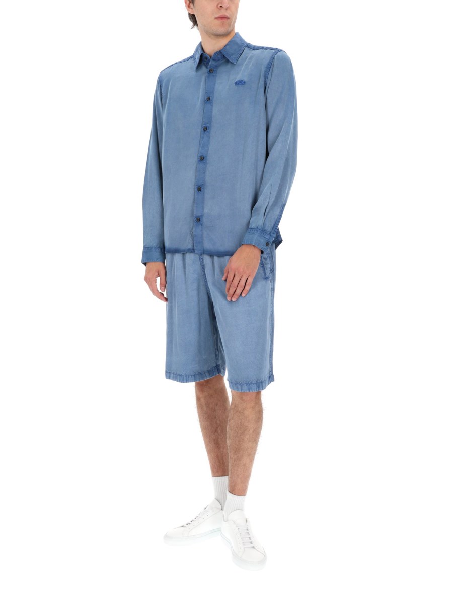 CAMICIA S-HOLG CON LOGO