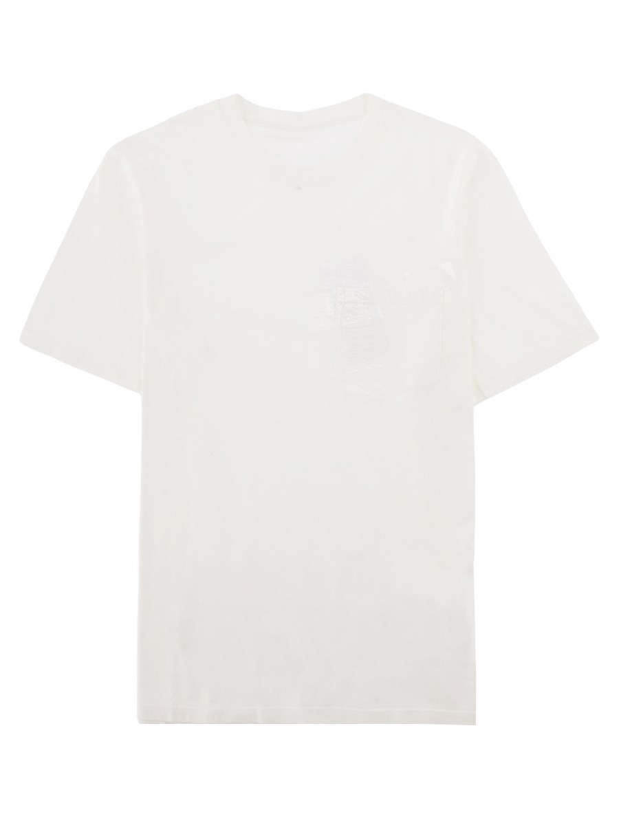 T-SHIRT IN JERSEY DI COTONE TAPED