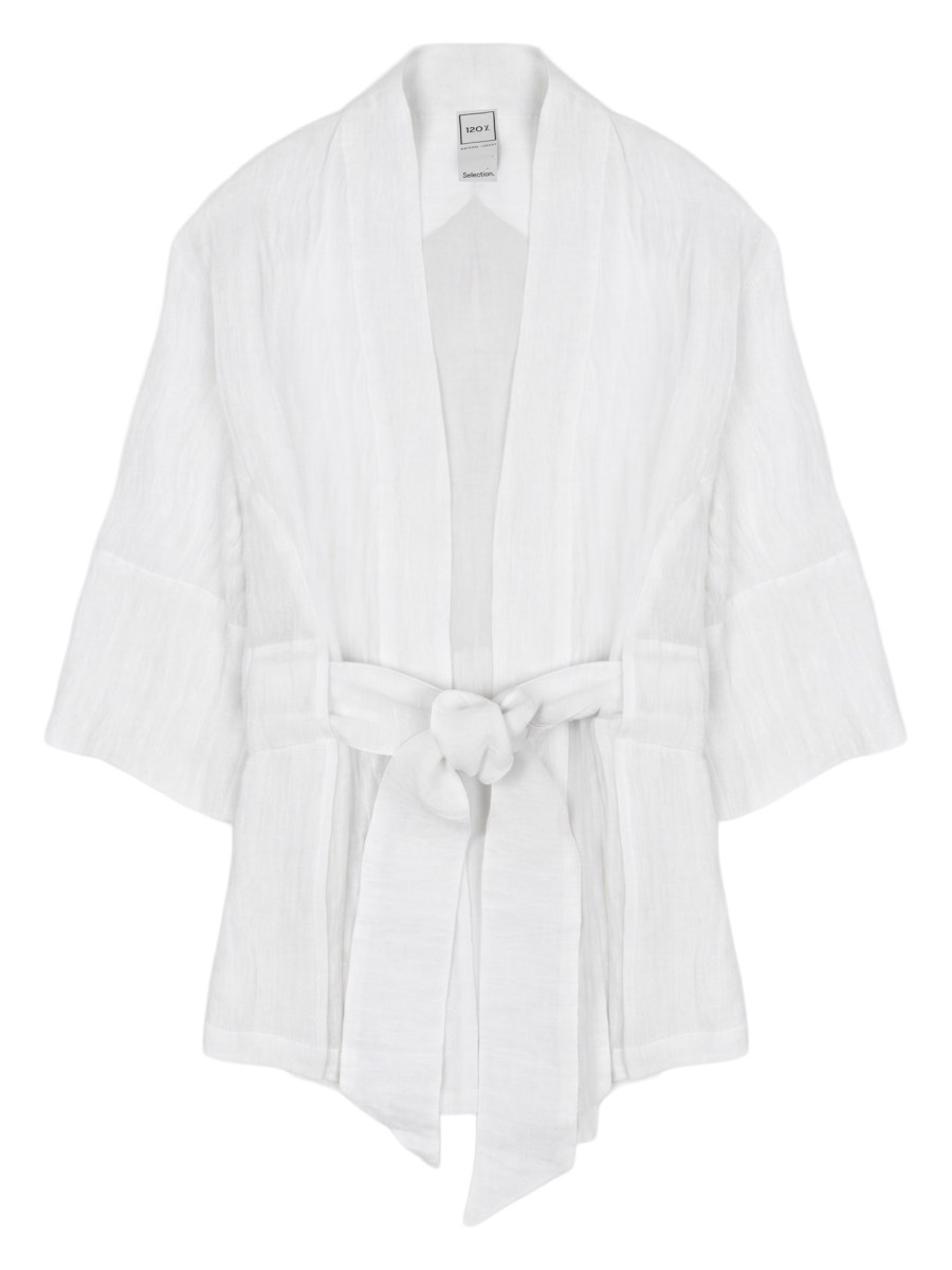GIACCA KIMONO IN LINO