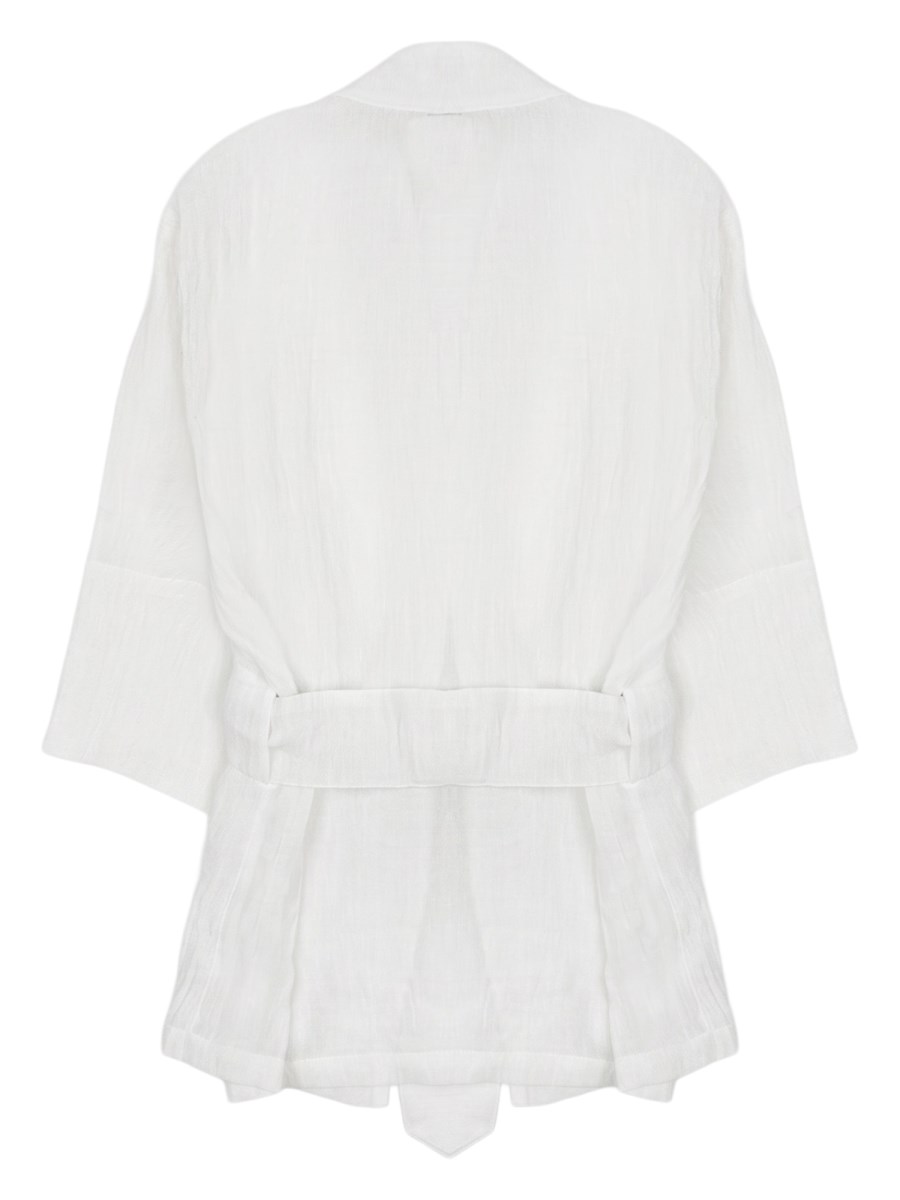 GIACCA KIMONO IN LINO