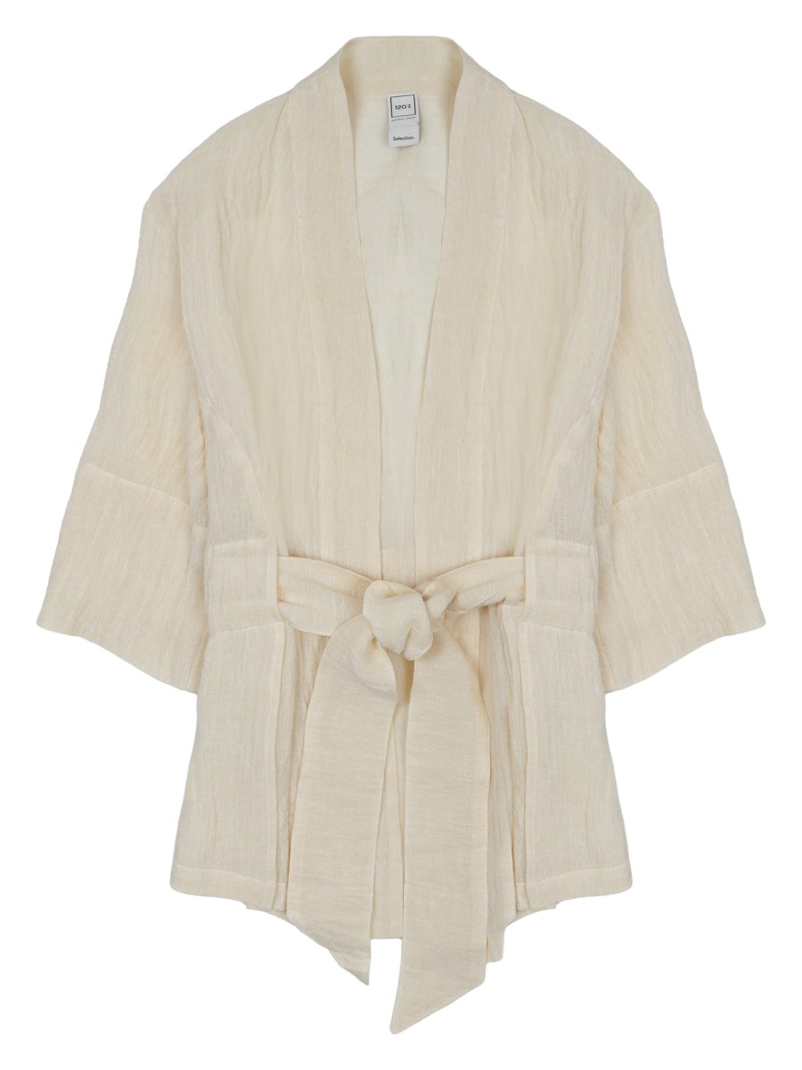 GIACCA KIMONO IN LINO