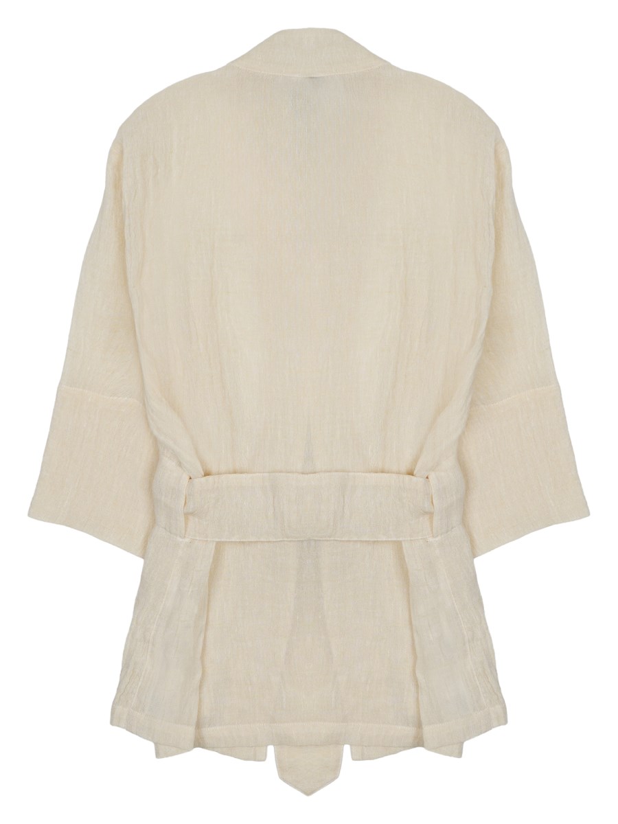 GIACCA KIMONO IN LINO