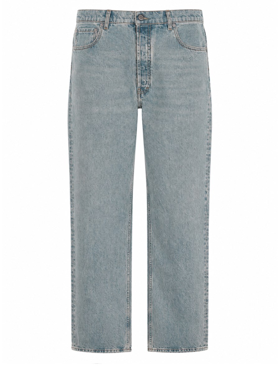 JEANS A GAMBA DRITTA TAPED