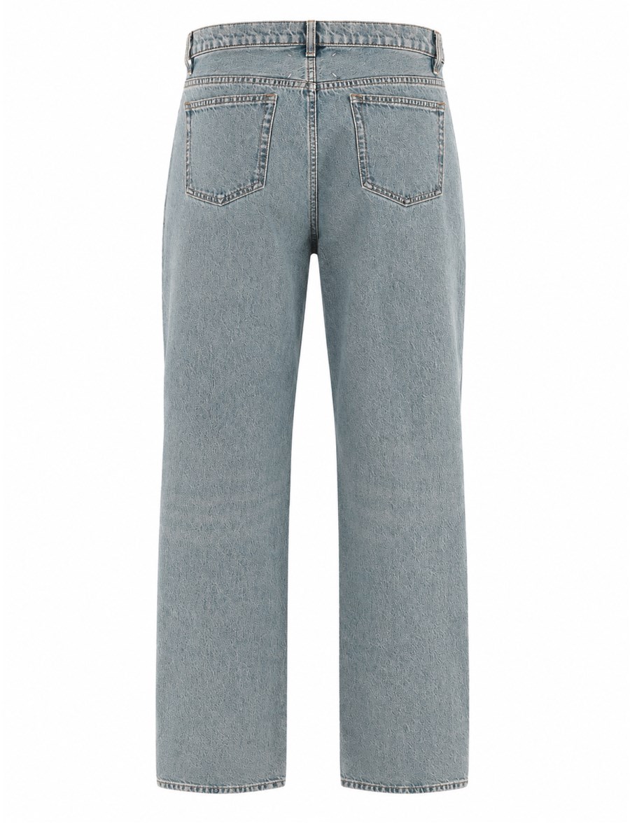 JEANS A GAMBA DRITTA TAPED