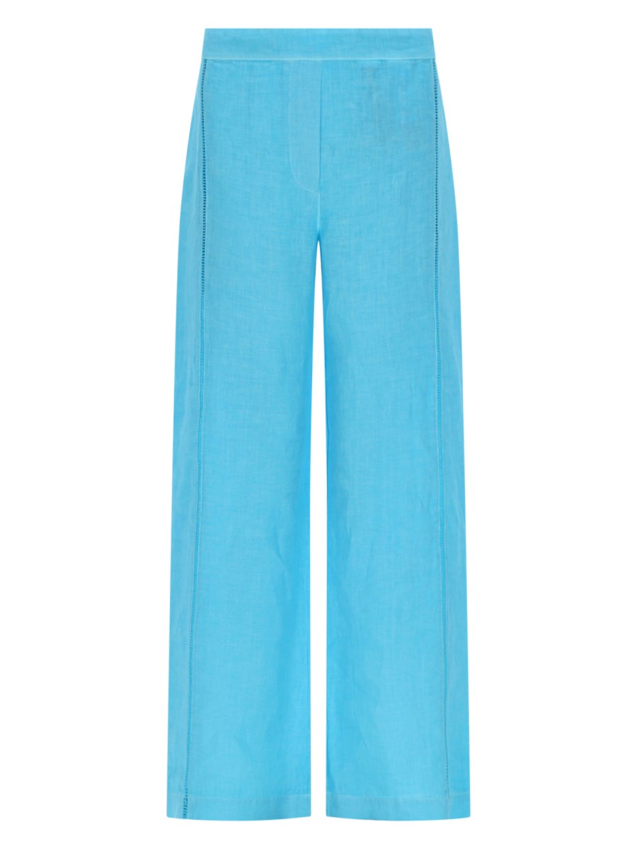 PANTALONE AMPIO IN LINO