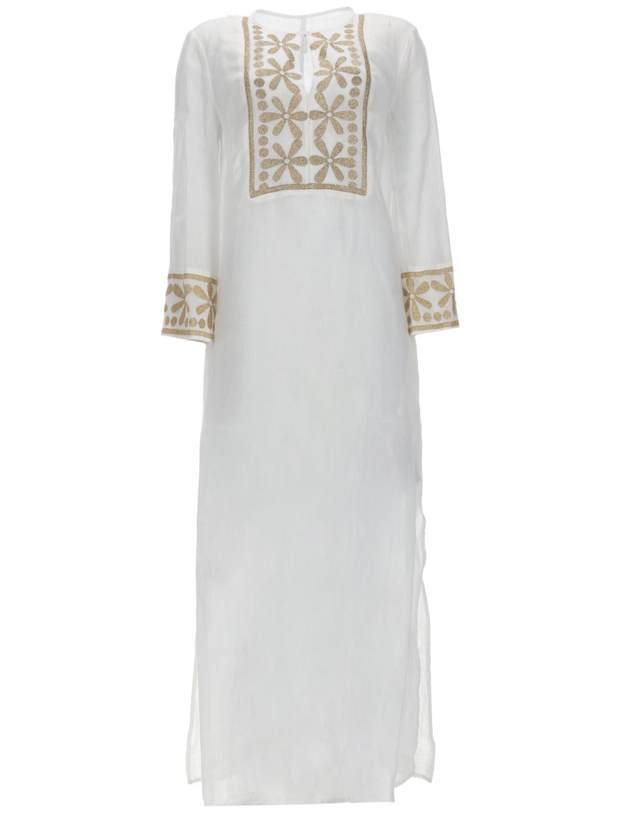 ABITO CON DECORAZONI FLOREALI