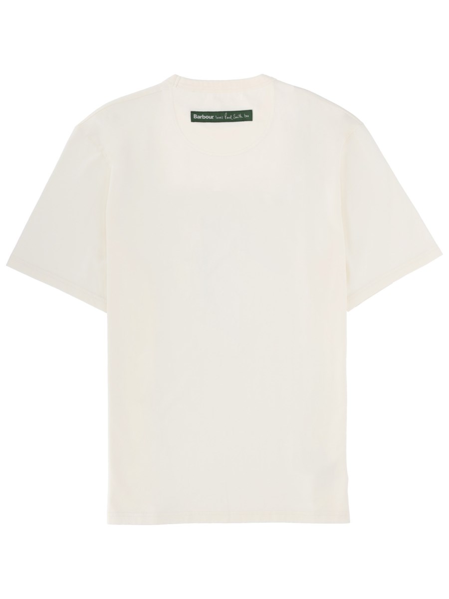 T-SHIRT IN COTONE PAUL SMITH X BARBOUR