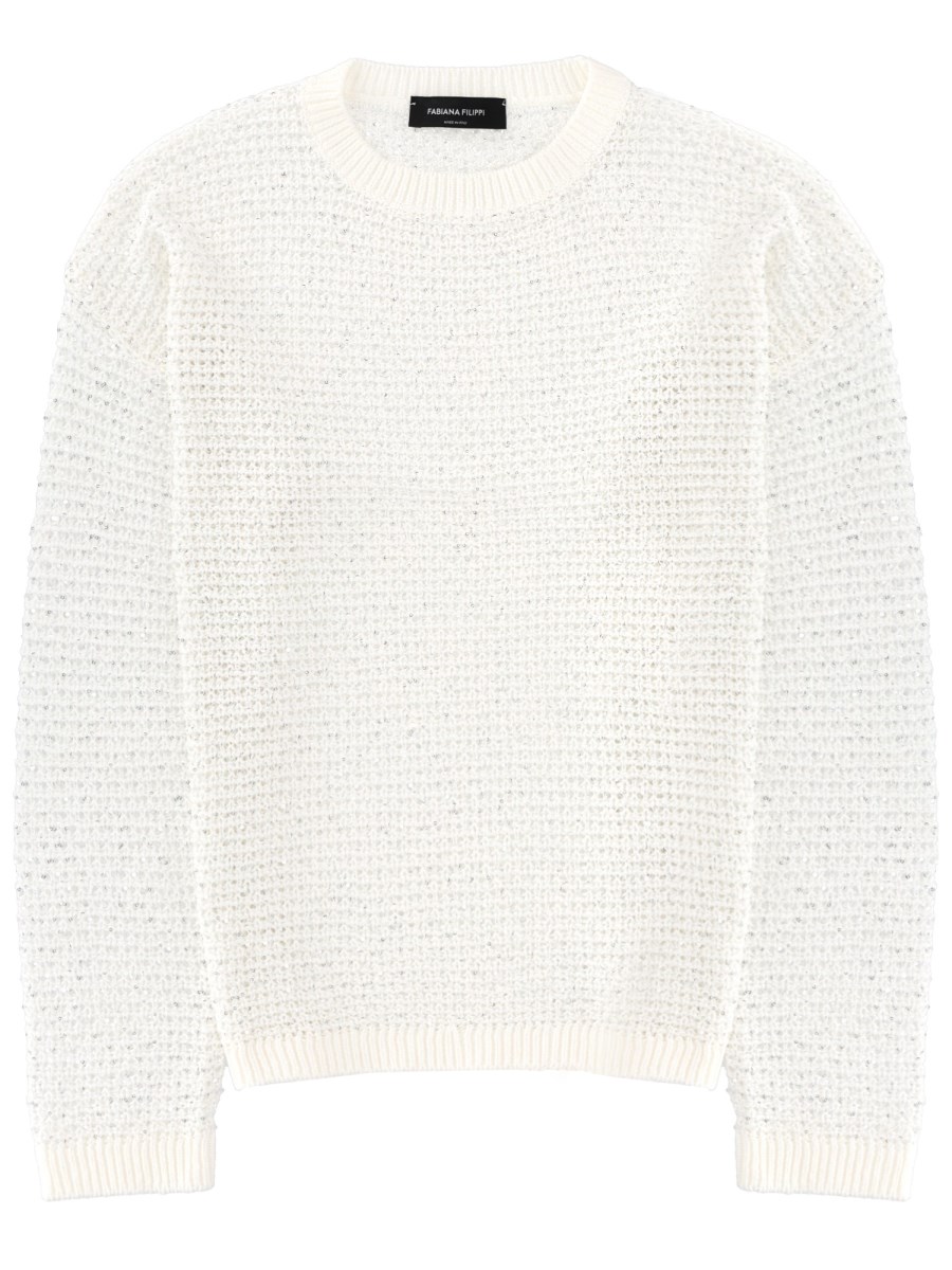 MAGLIA CON PAILLETTES