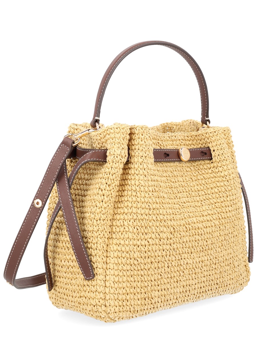 BORSA ROMY A SECCHIELLO IN PAGLIA