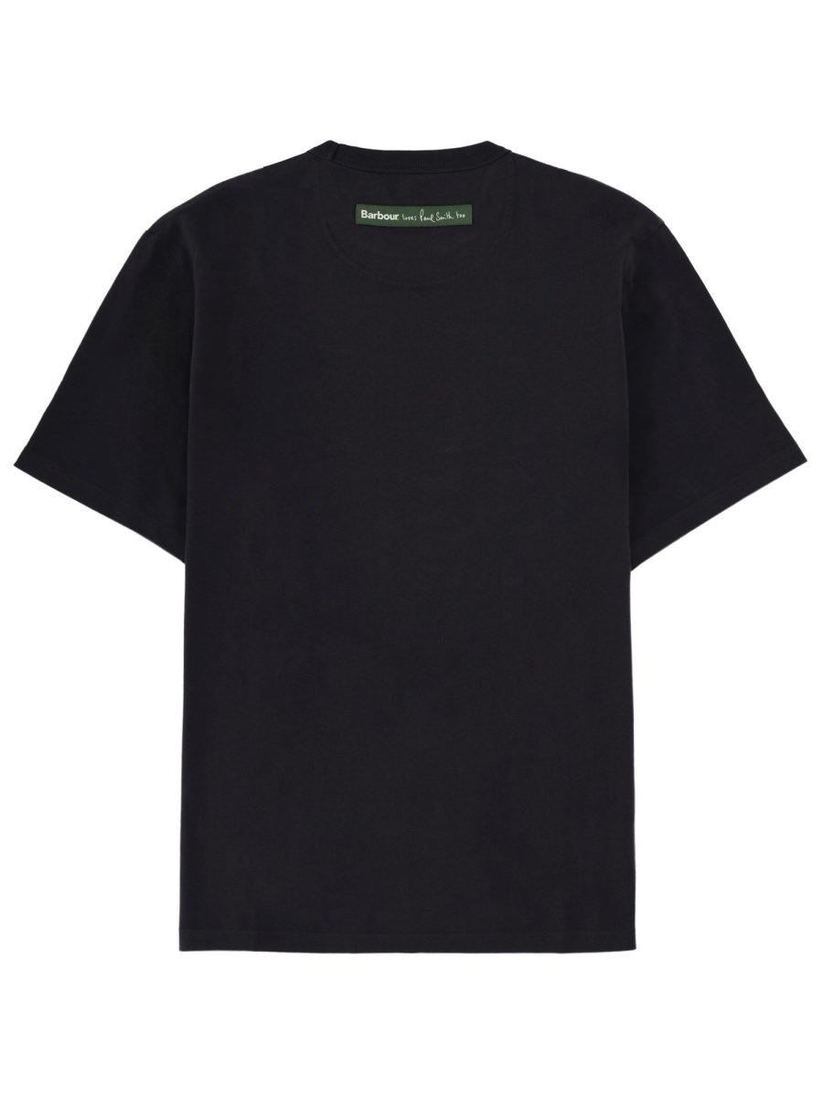 T-SHIRT IN COTONE PAUL SMITH X BARBOUR