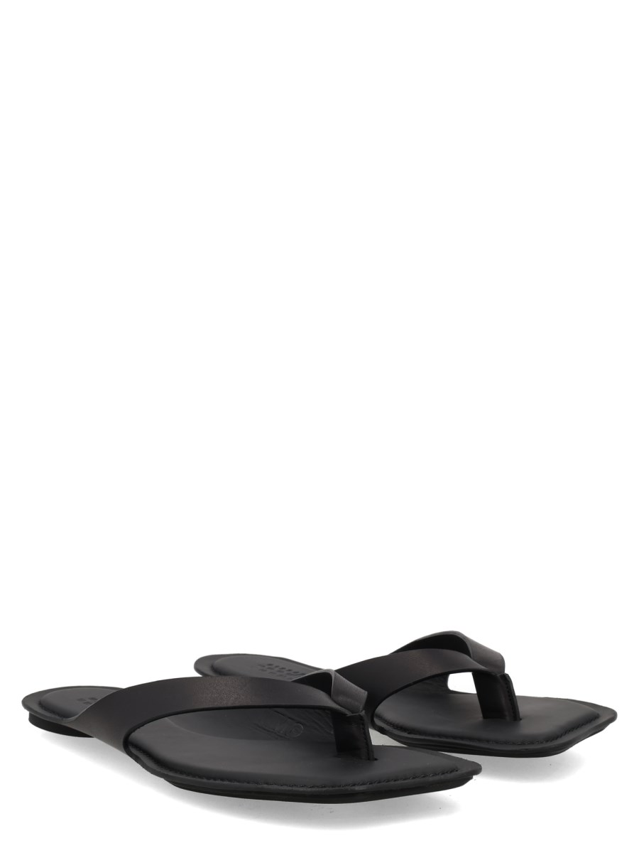 SANDALO INFRADITO ANATOMIC IN PELLE