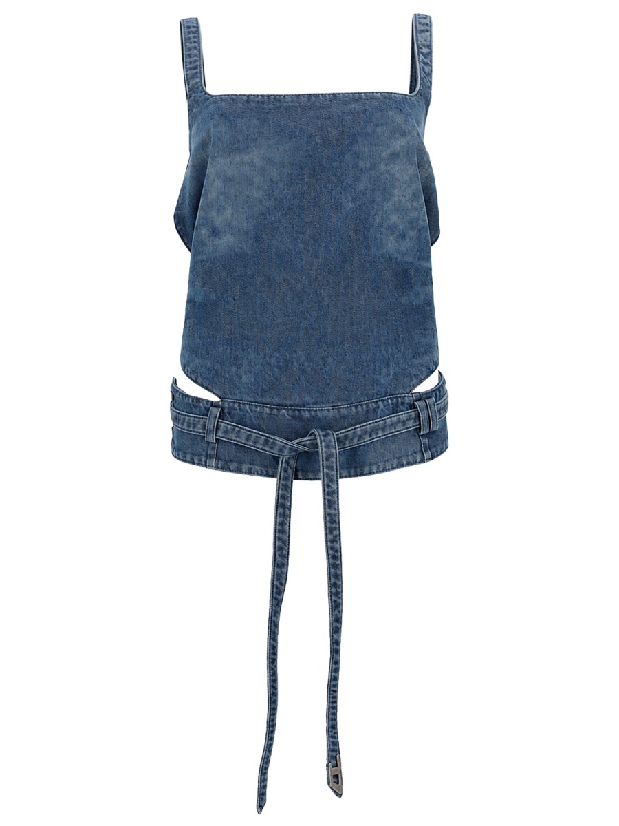 TOP DE-SAYRA IN DENIM