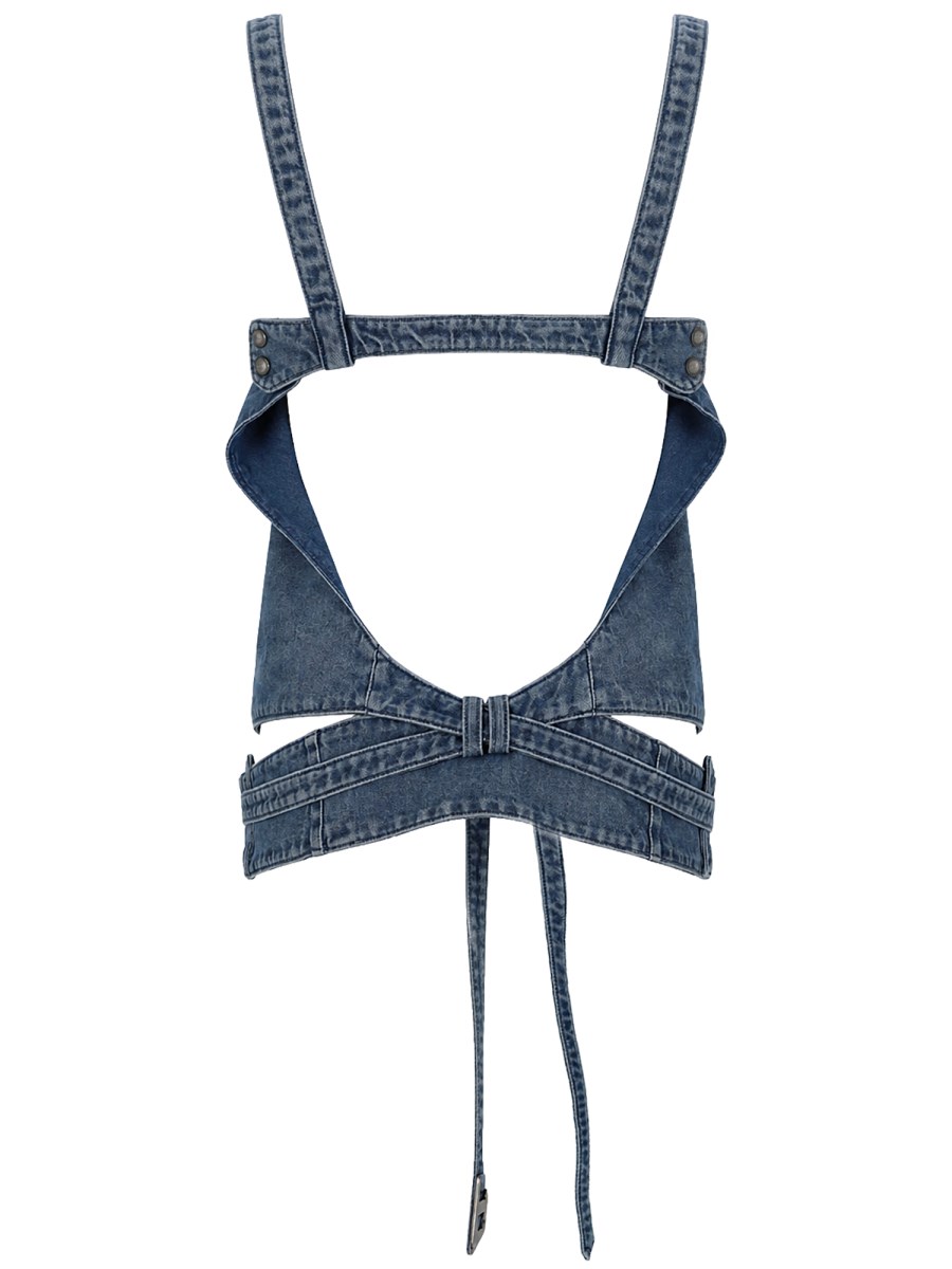 TOP DE-SAYRA IN DENIM