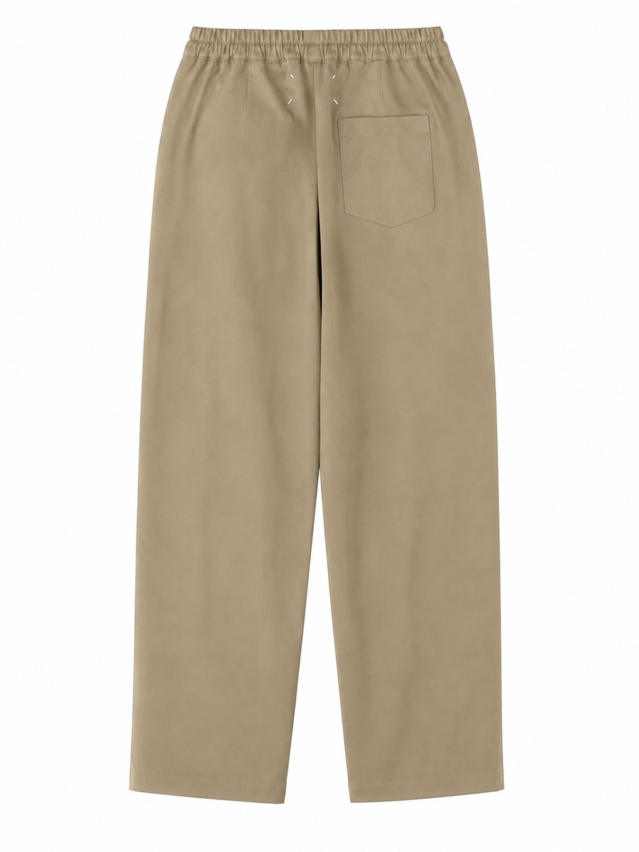 PANTALONE IN COTONE A CAVALLO BASSO