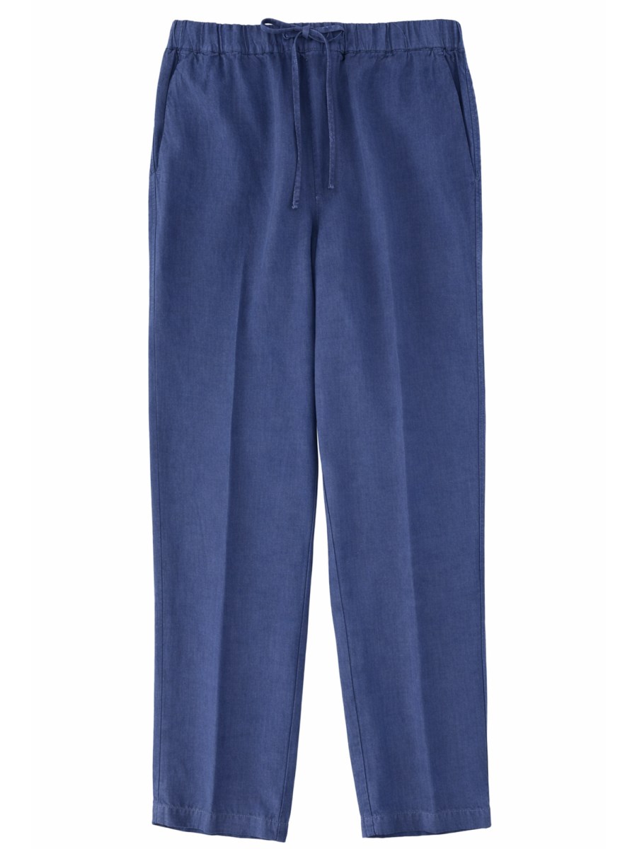 PANTALONE IN LINO CON COULISSE