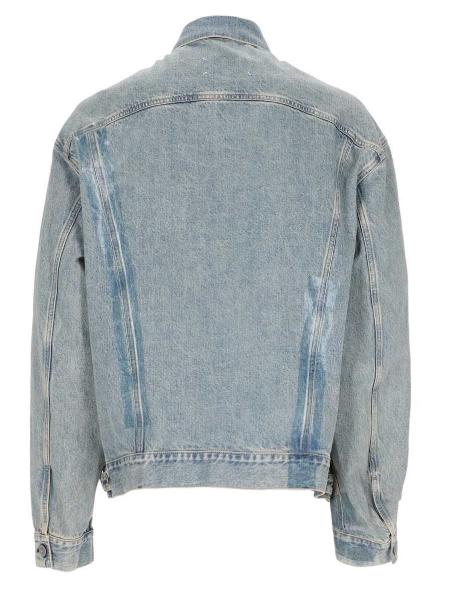 GIACCA IN DENIM TAPED