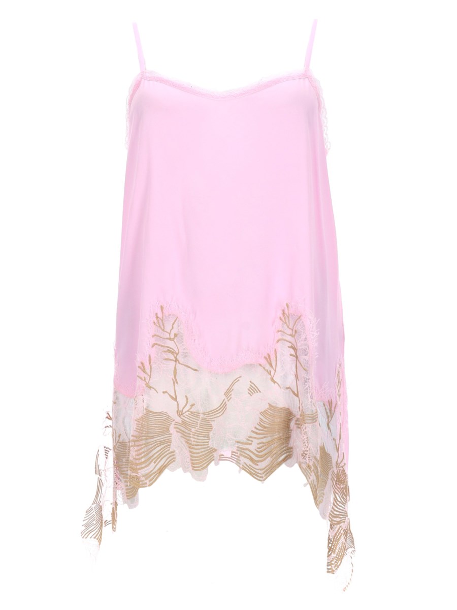 TOP CON DETTAGLI IN PIZZO