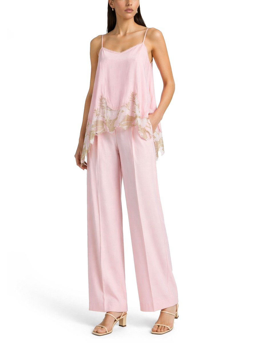 TOP CON DETTAGLI IN PIZZO