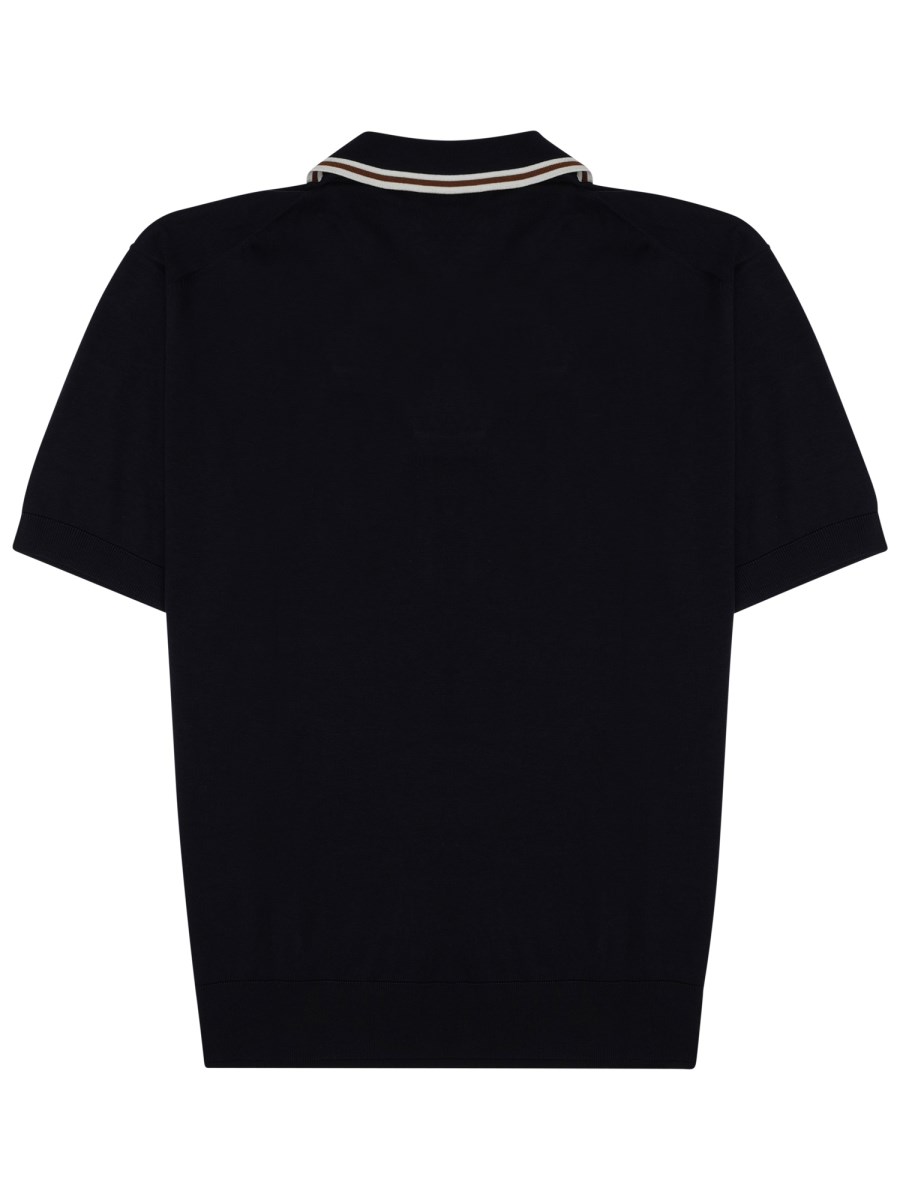 POLO IN SETA MISTO COTONE