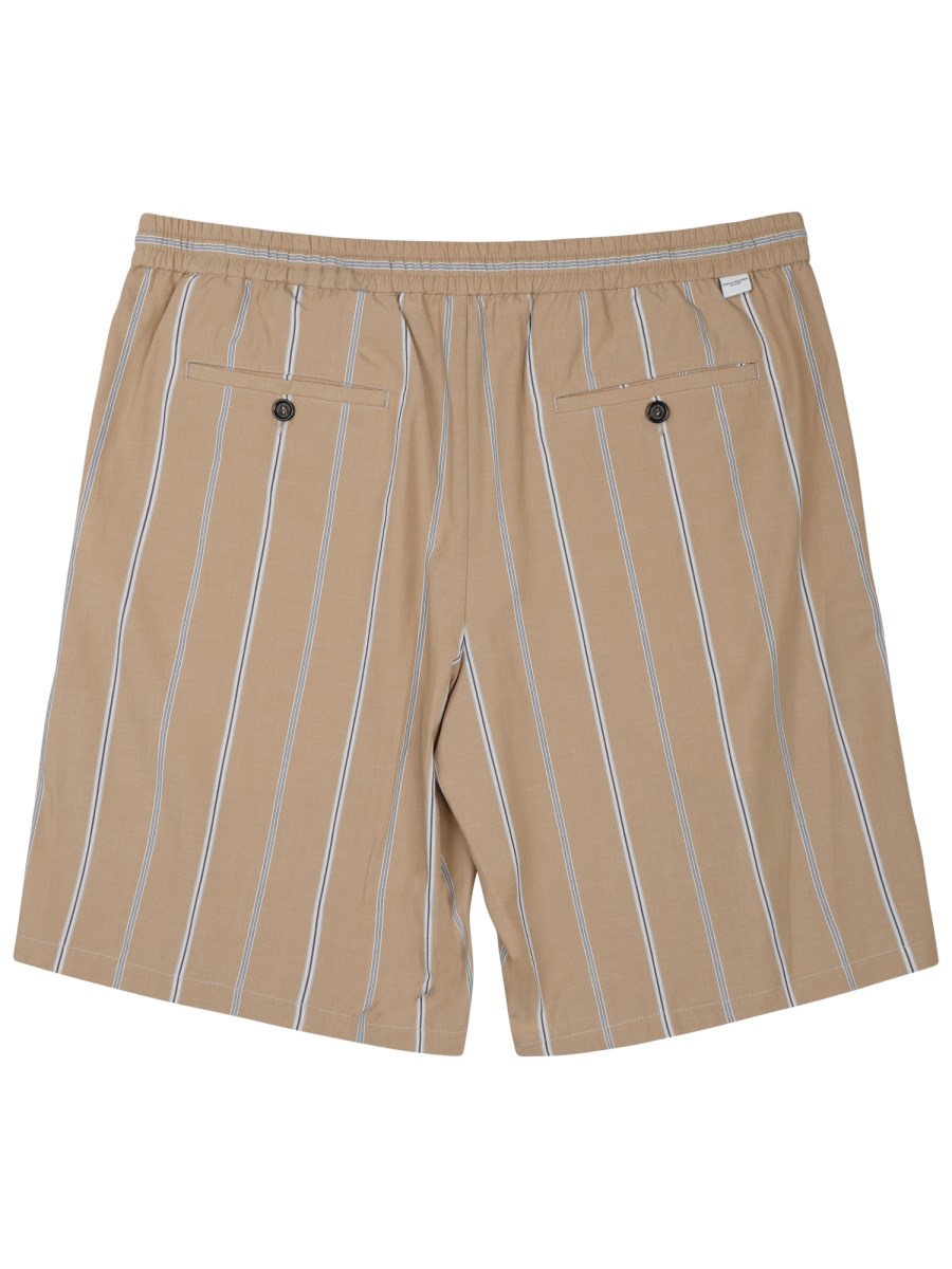 BERMUDA CON CINTURA ELASTICA IN COTONE 