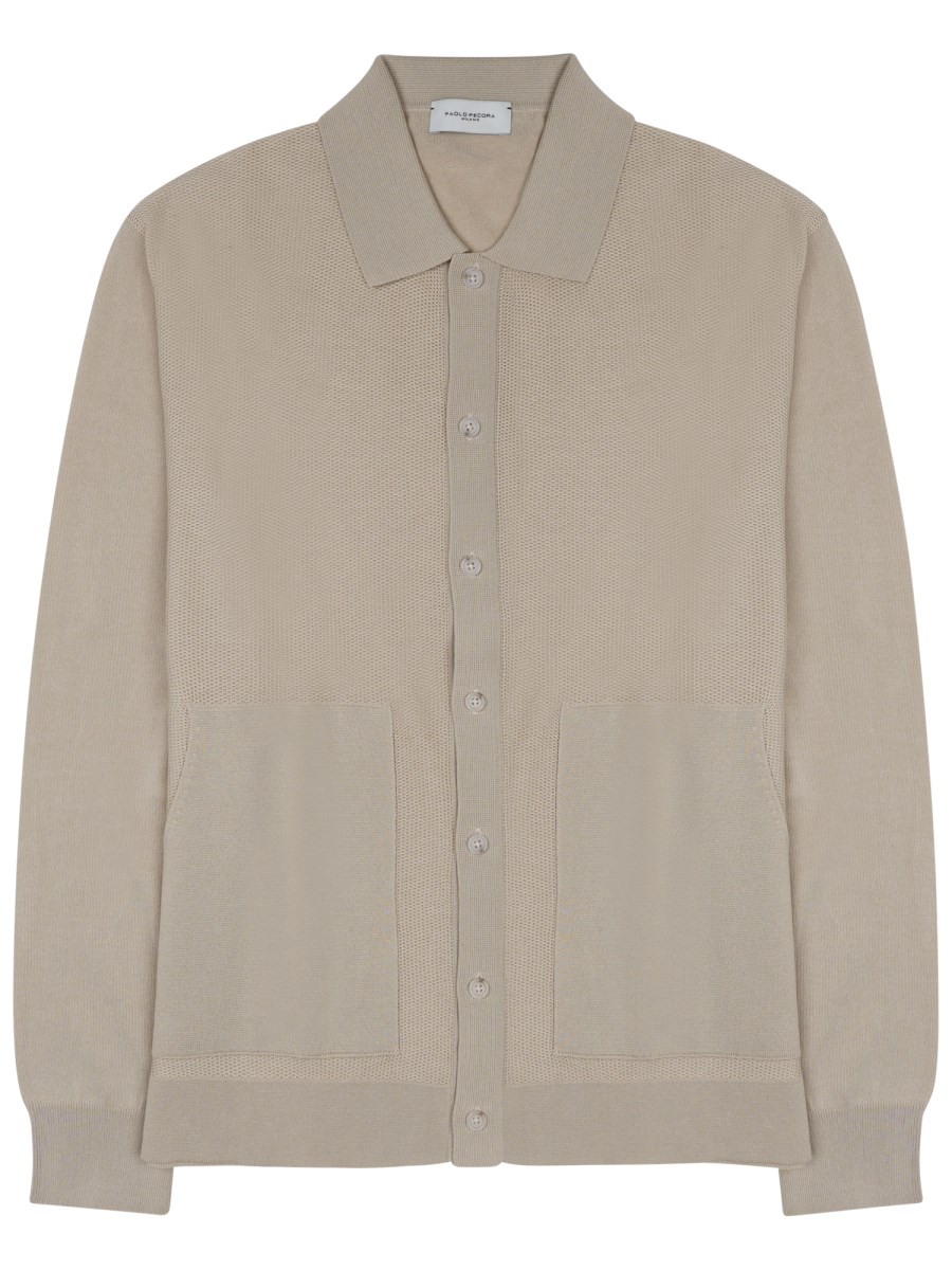 CAMICIA IN MAGLIA DI COTONE