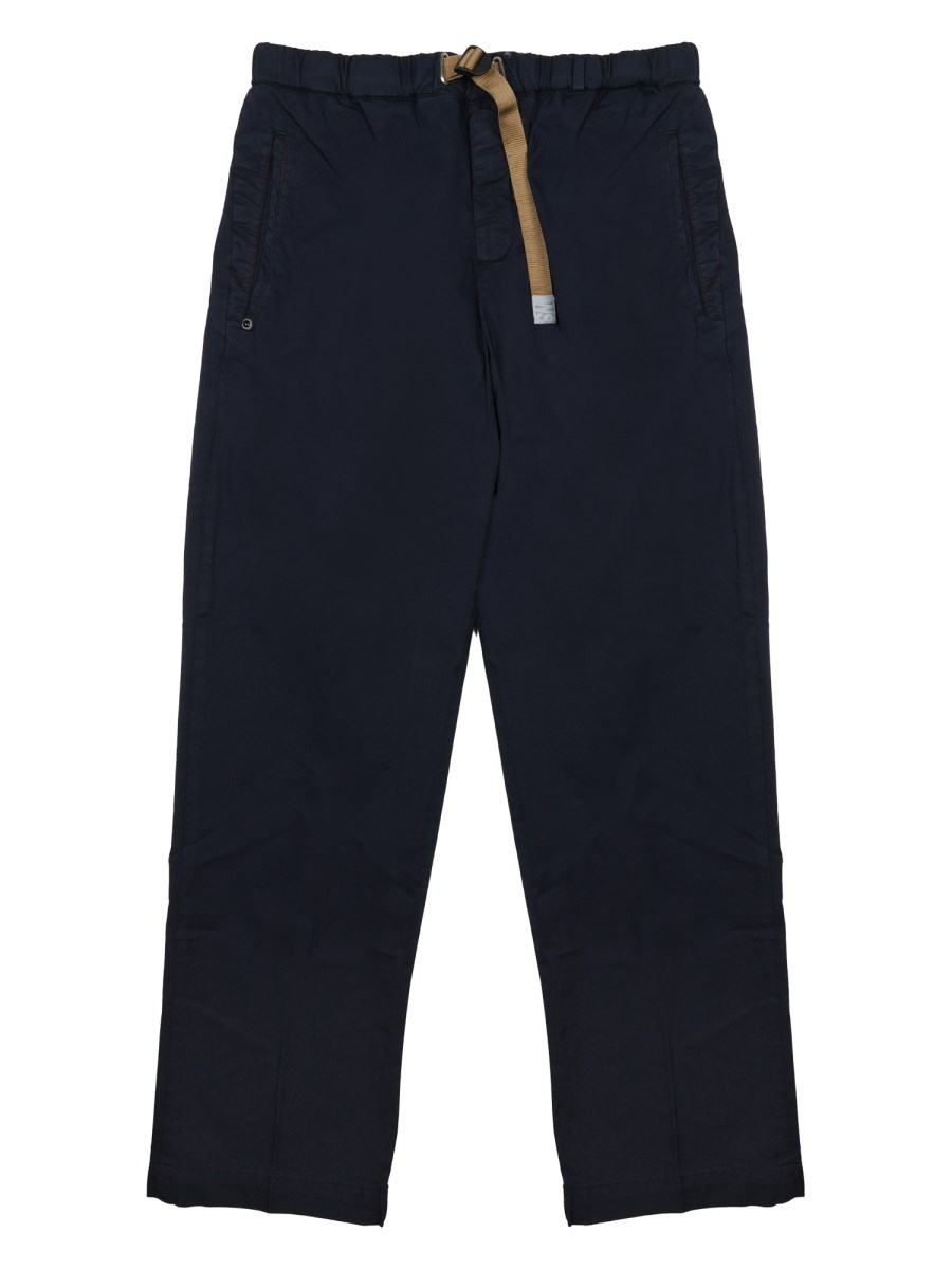 PANTALONE IN COTONE CON CINTURA