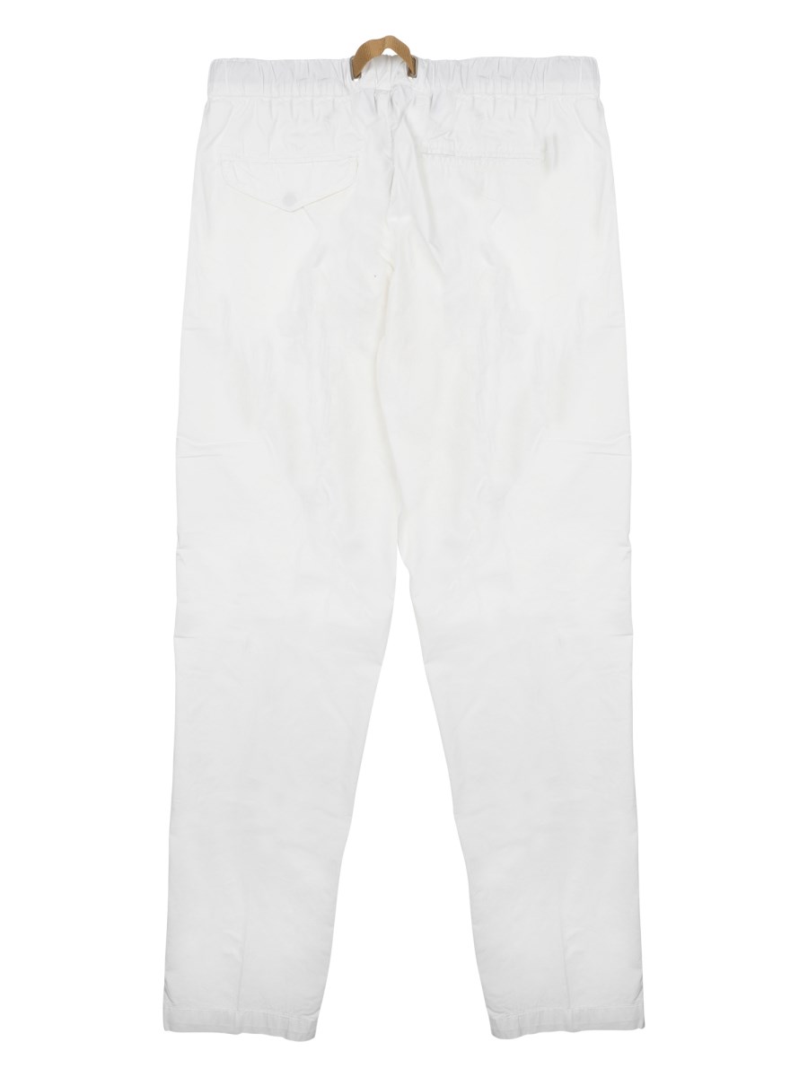 PANTALONE IN COTONE CON CINTURA