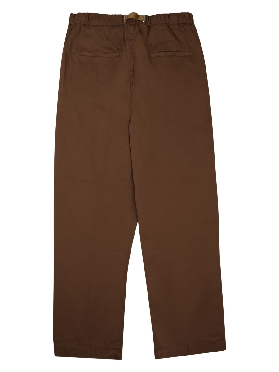 PANTALONE IN COTONE CON CINTURA