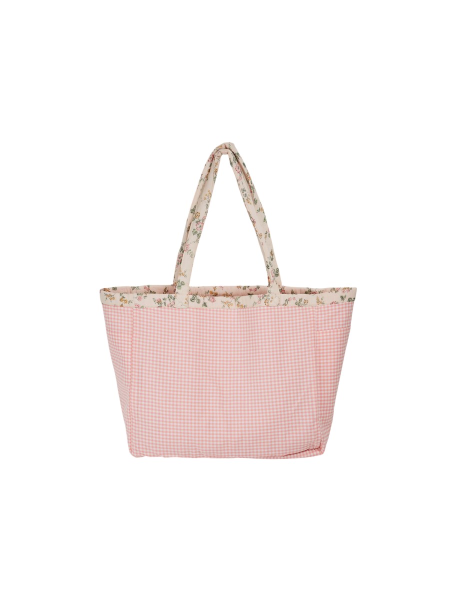 BORSA THE TOTE BAG A QUADRETTI 