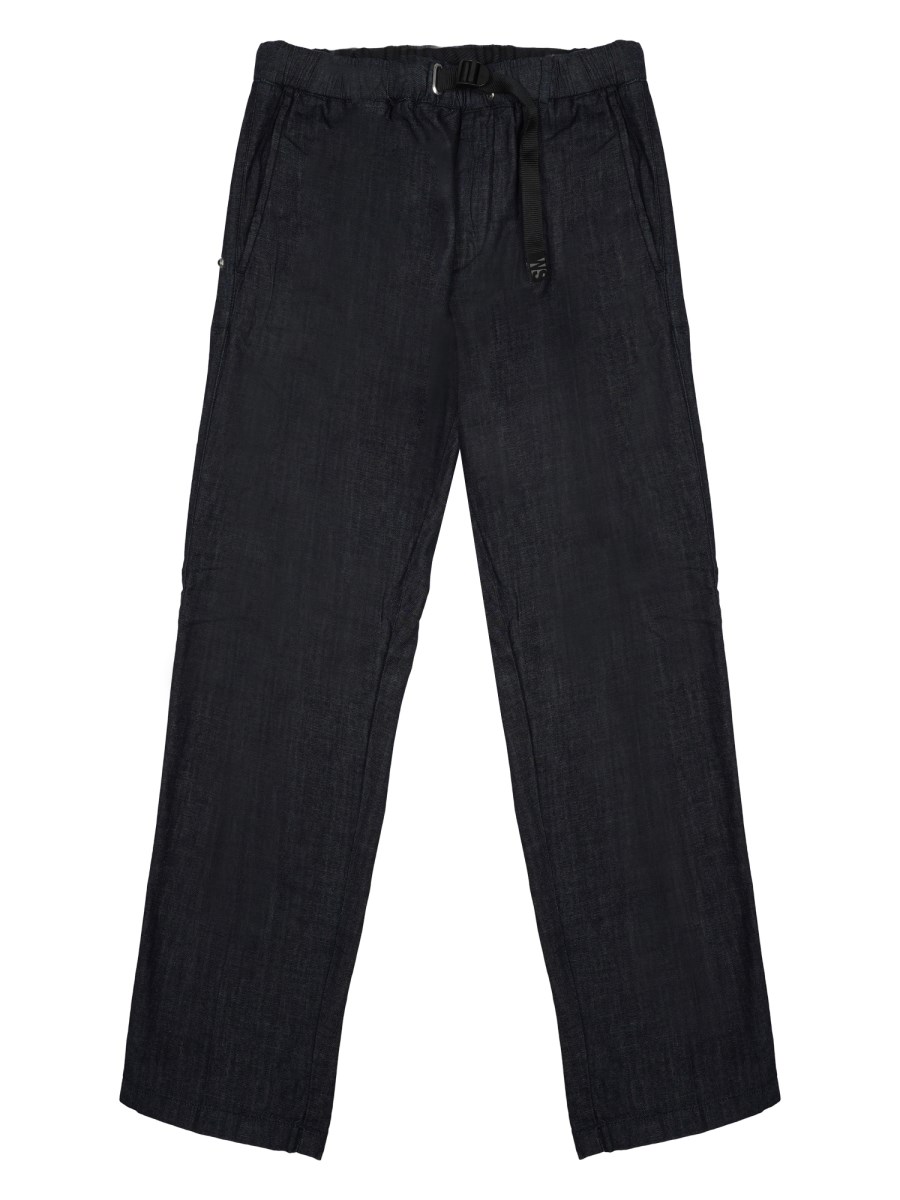 PANTALONE IN COTONE CON CINTURA
