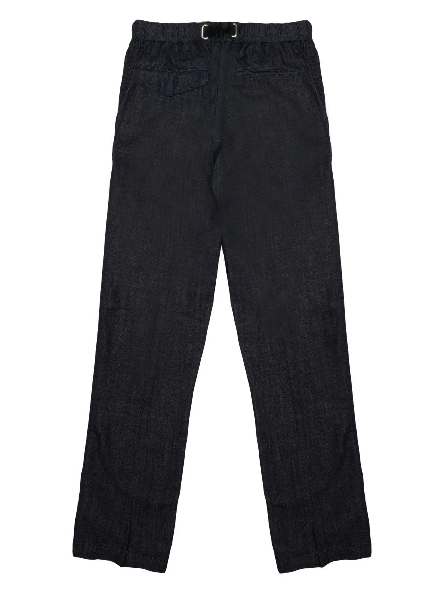 PANTALONE IN COTONE CON CINTURA