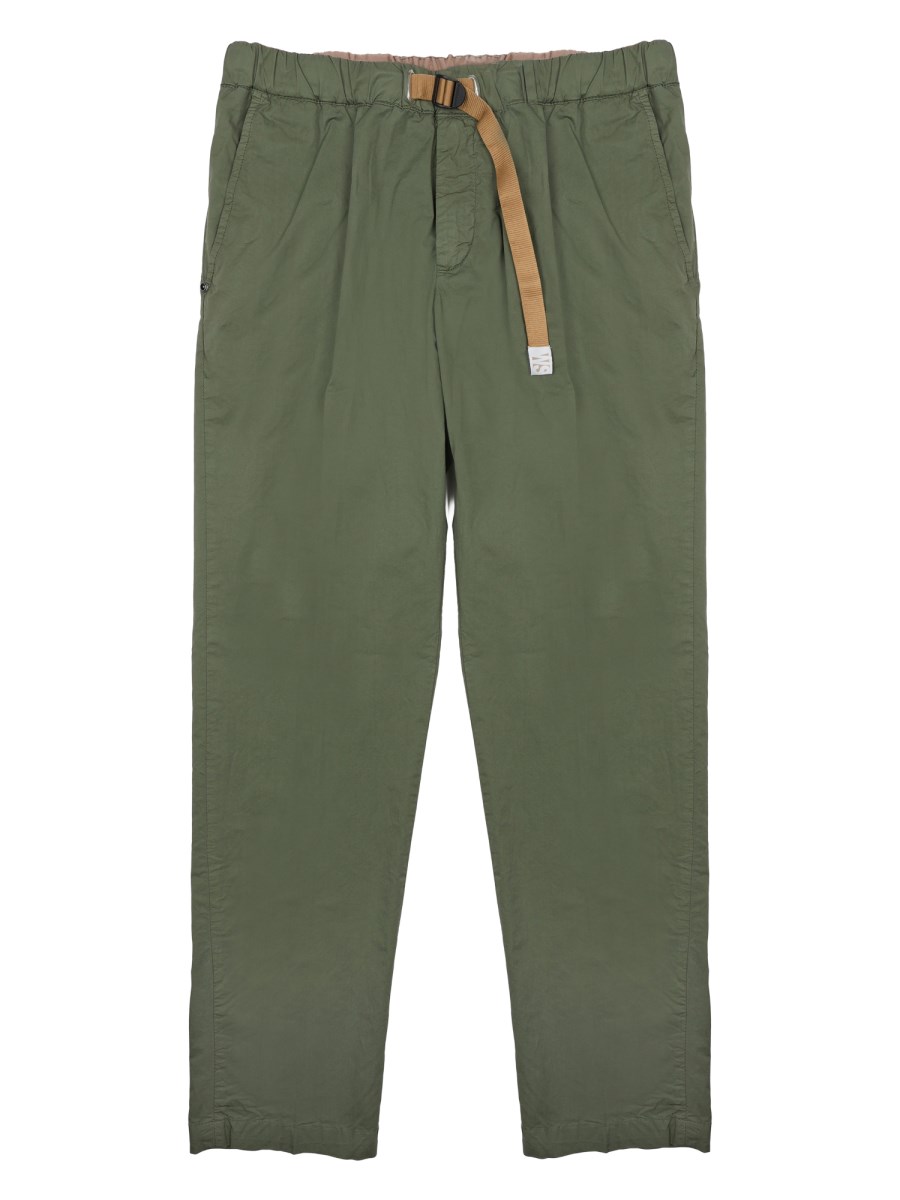 PANTALONE IN COTONE CON CINTURA
