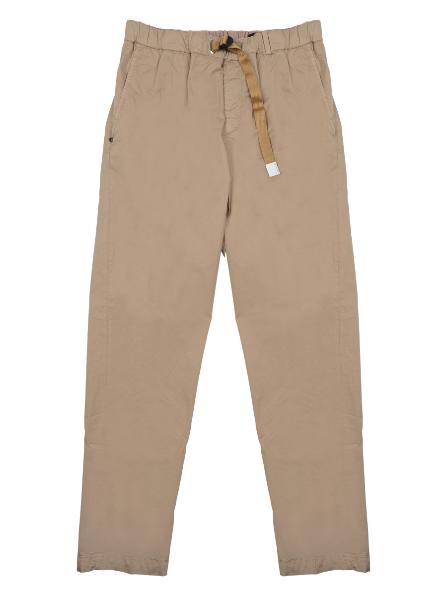 PANTALONE IN COTONE CON CINTURA