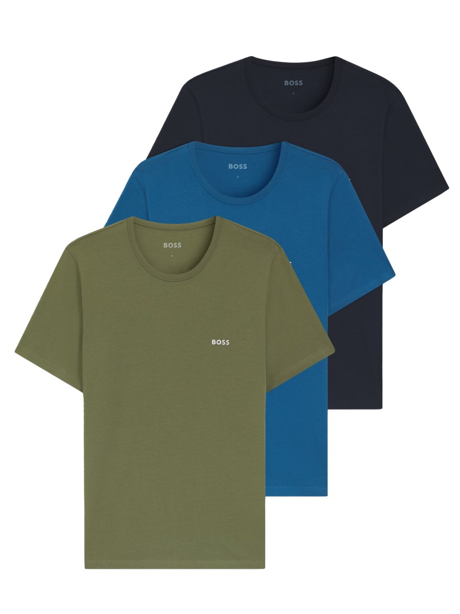 SET DA TRE T-SHIRT INTIME IN COTONE