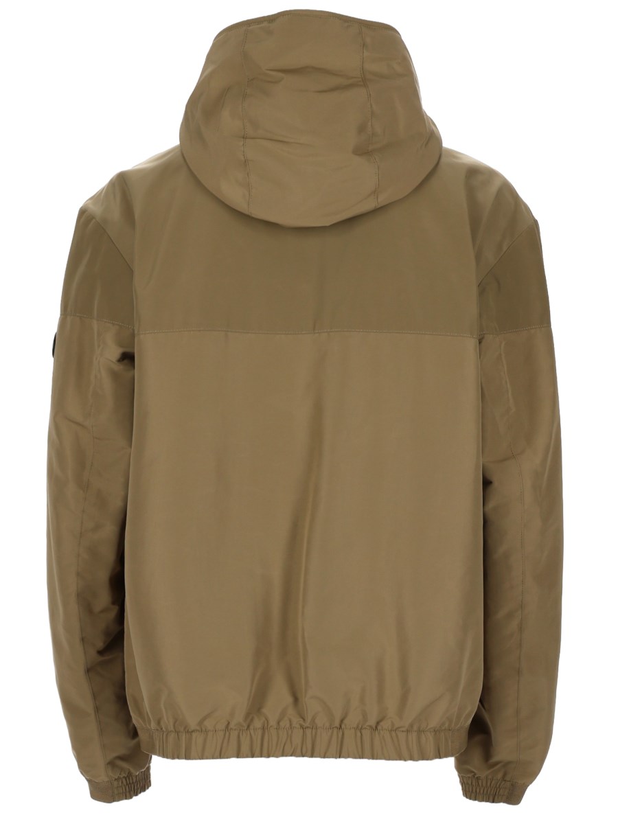 GIACCA CON CAPPUCCIO E ZIP