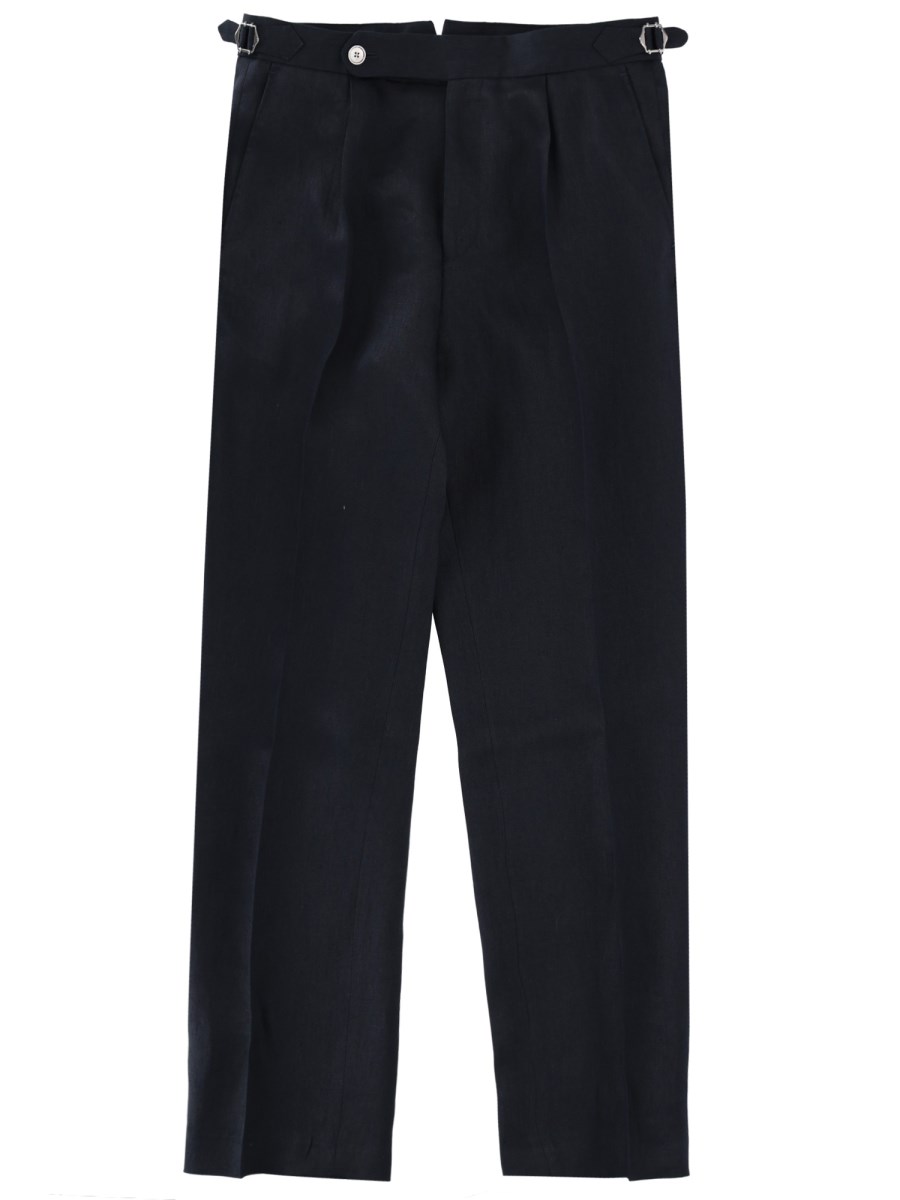 PANTALONE SARTORIALE CON PIEGHE