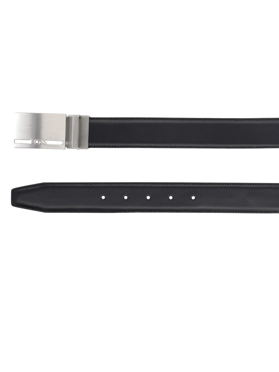 CINTURA IN PELLE CON FIBBIA 