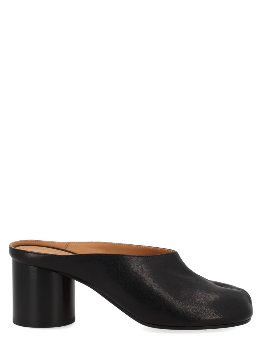 MULE TABI IN PELLE