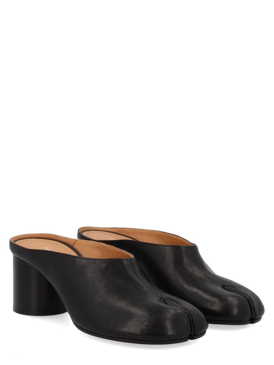 MULE TABI IN PELLE