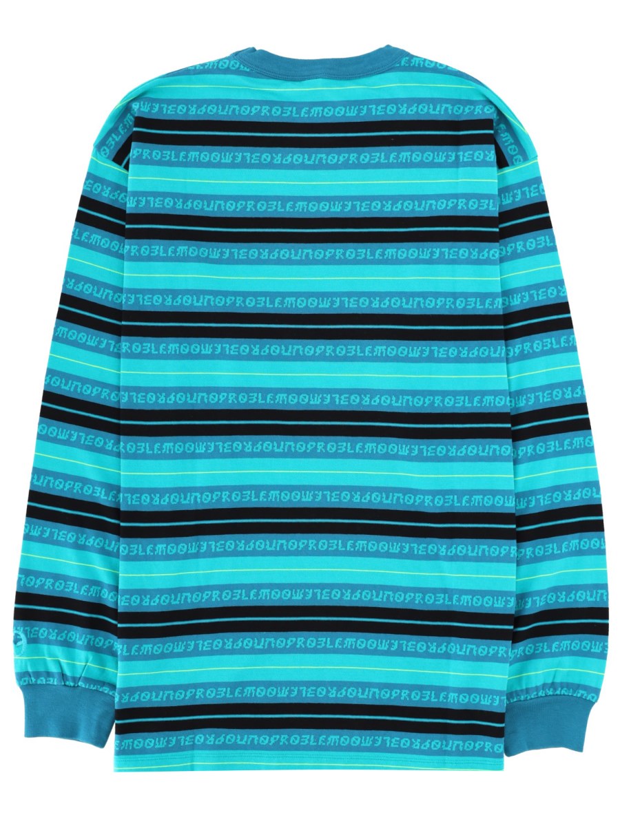 T-SHIRT A RIGHE JACQUARD