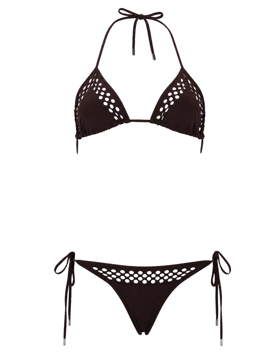 BIKINI IL PRIMO BAGNO IN LYCRA TRAFORATA