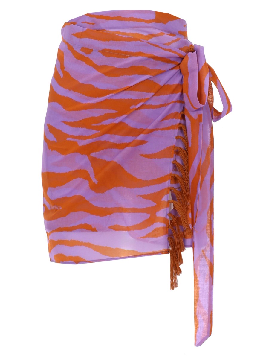 PAREO CON STAMPA ANIMALIER
